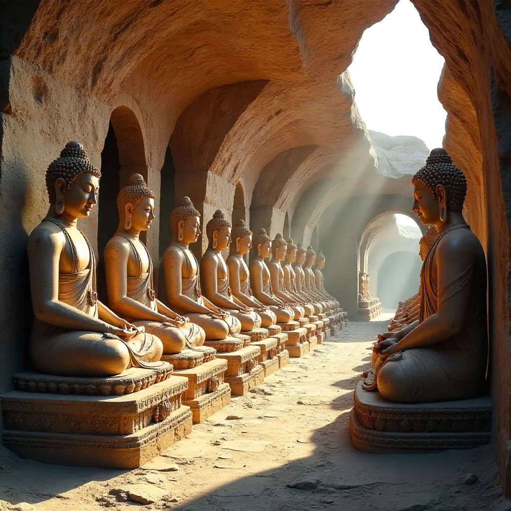 Yungang Grottoes: Ancient Buddhist Statues in Datong