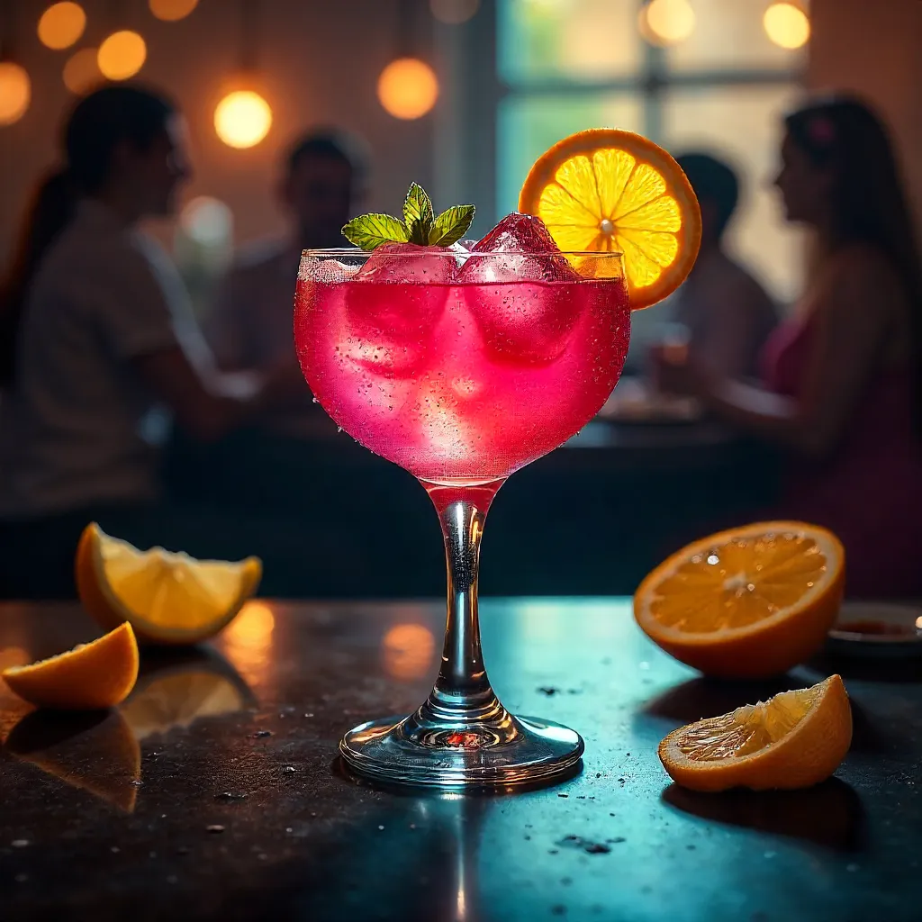 Vibrant Citrus Cocktail for Social Gatherings