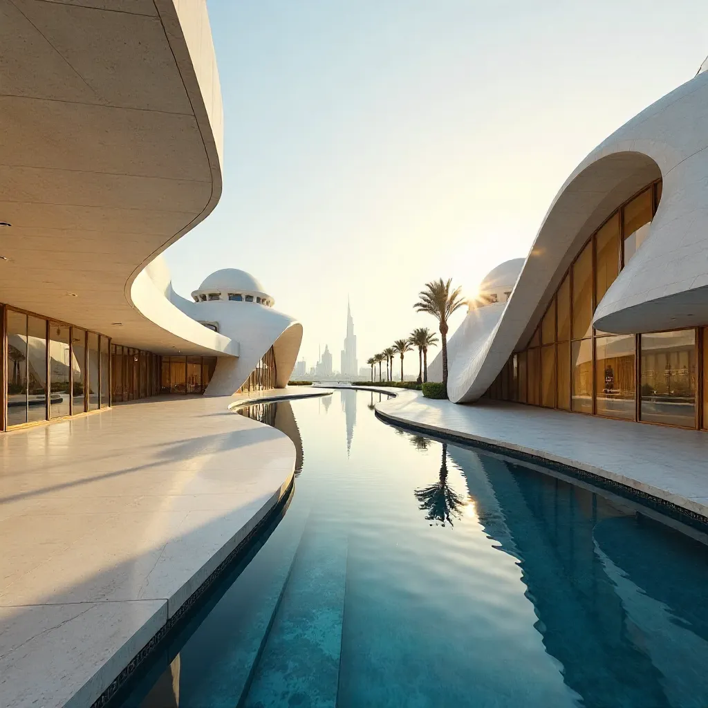 Curves and Shadows in UAE Architecture