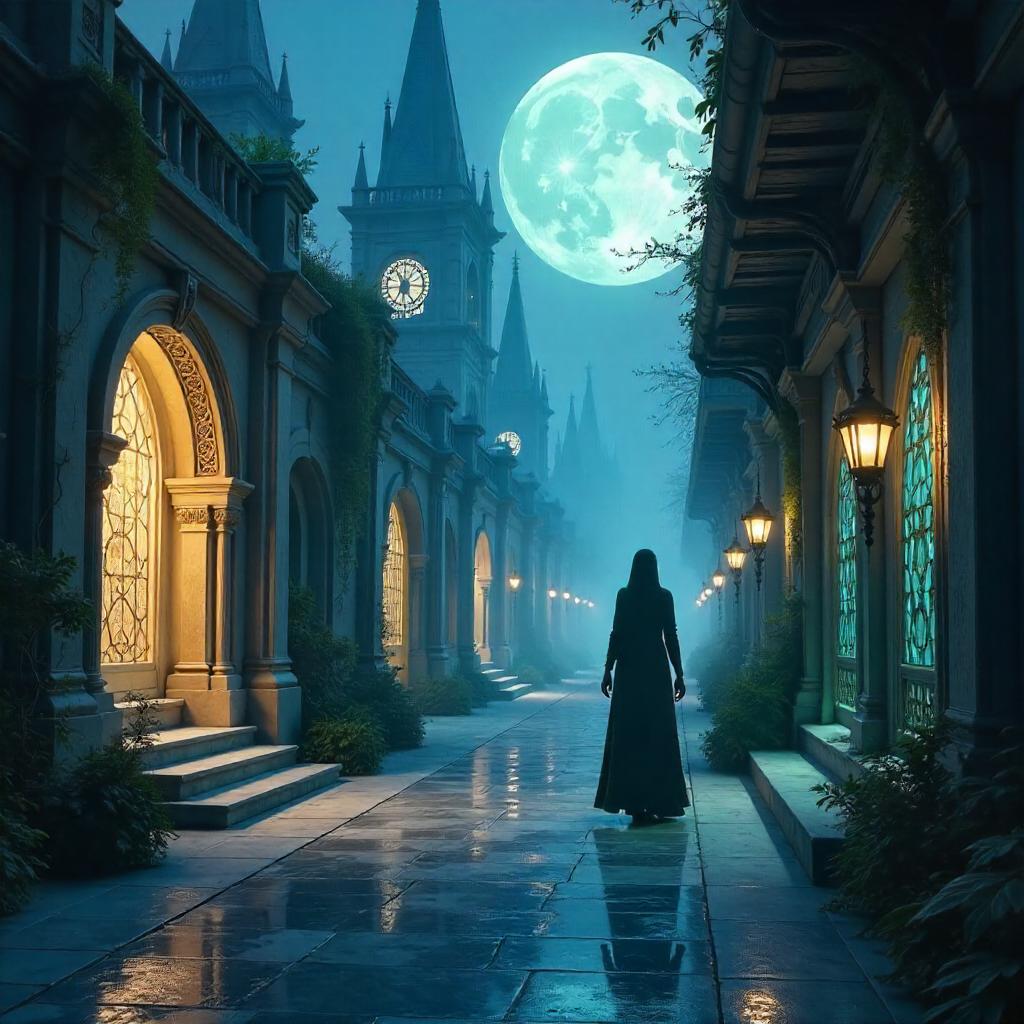 Shadow in the Elven City (Photoreal)