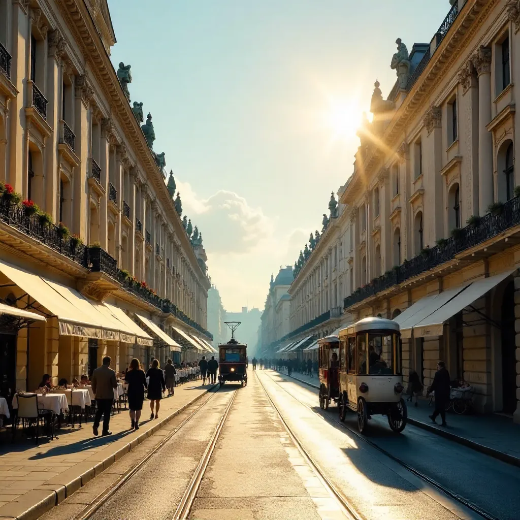 Golden Hour on Vienna's Ringstrasse