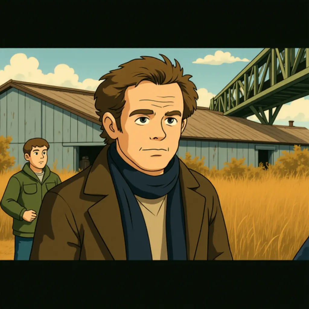 Colm Meaney in Law Abiding Citizen (2009) - Anime style
