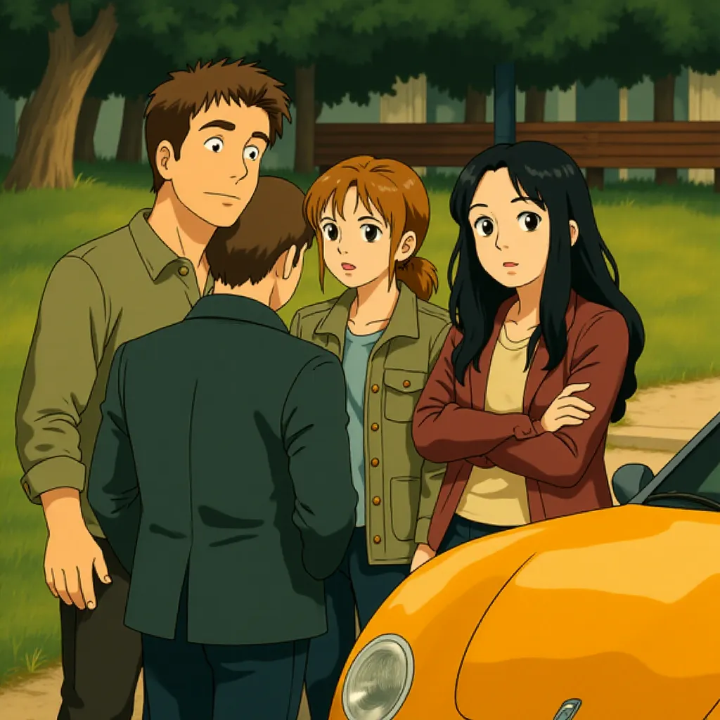 Famke Janssen, Liam Neeson, and Maggie Grace in Taken 2 (2012) - Anime style
