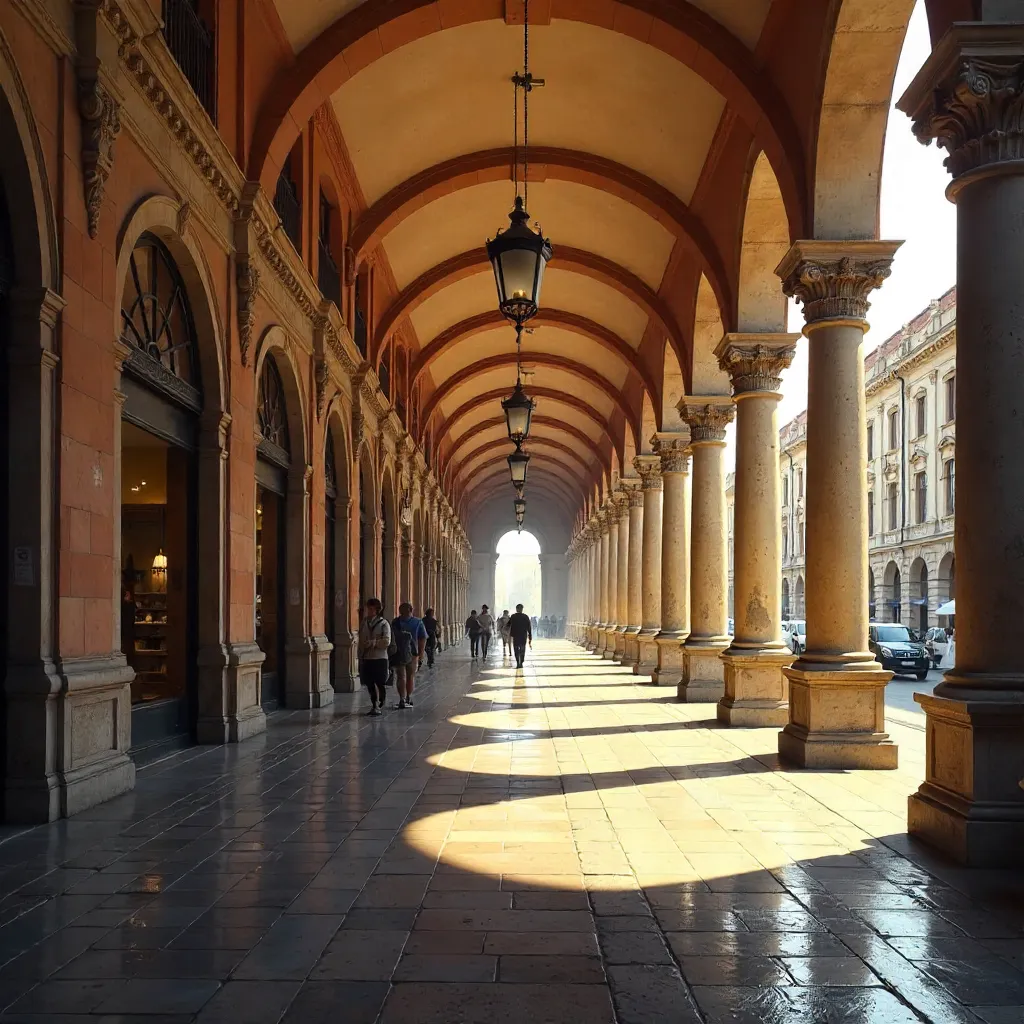 Bologna's Portici: Historic Arcades of Light