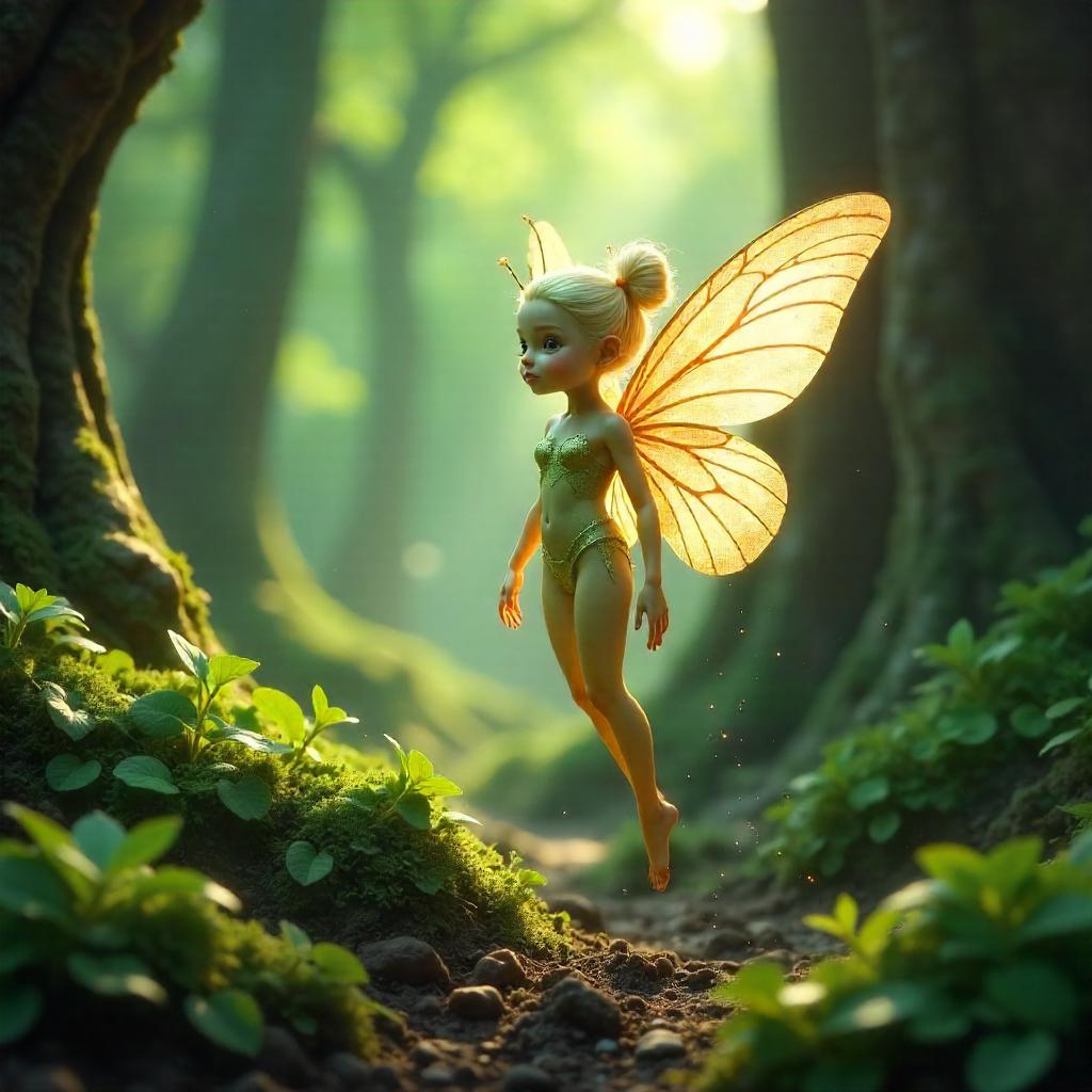 Photoreal Pixie in a Holodeck