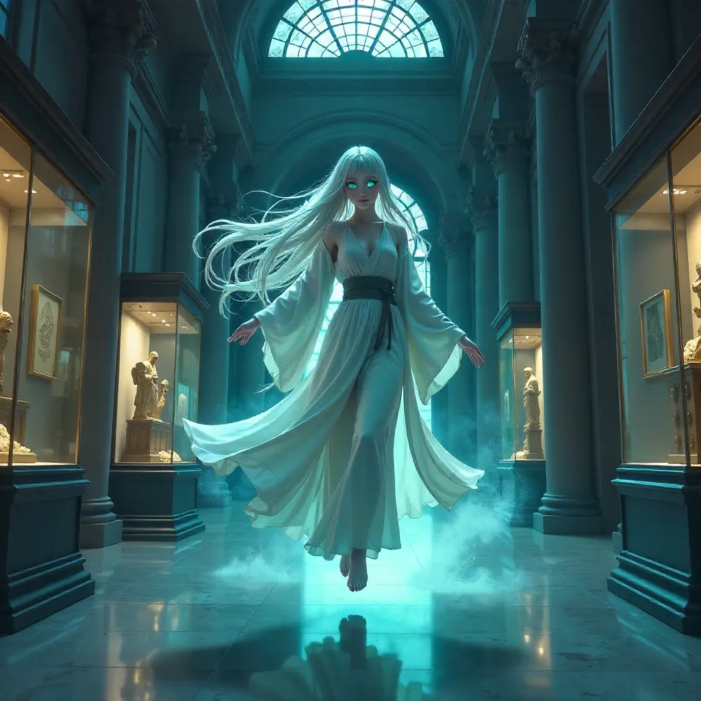 Banshee in Anime Museum: Ethereal Encounter