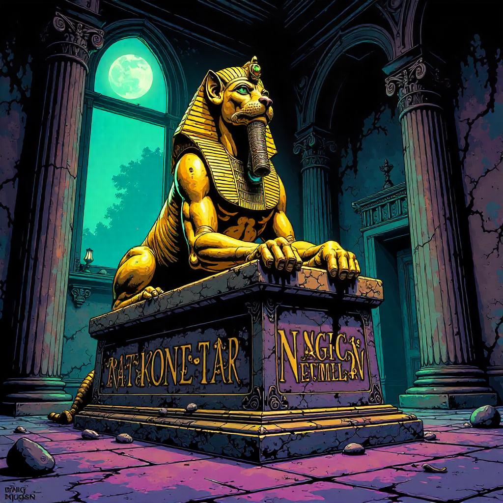 Sphinx in a Haunted Mansion: Comic Night