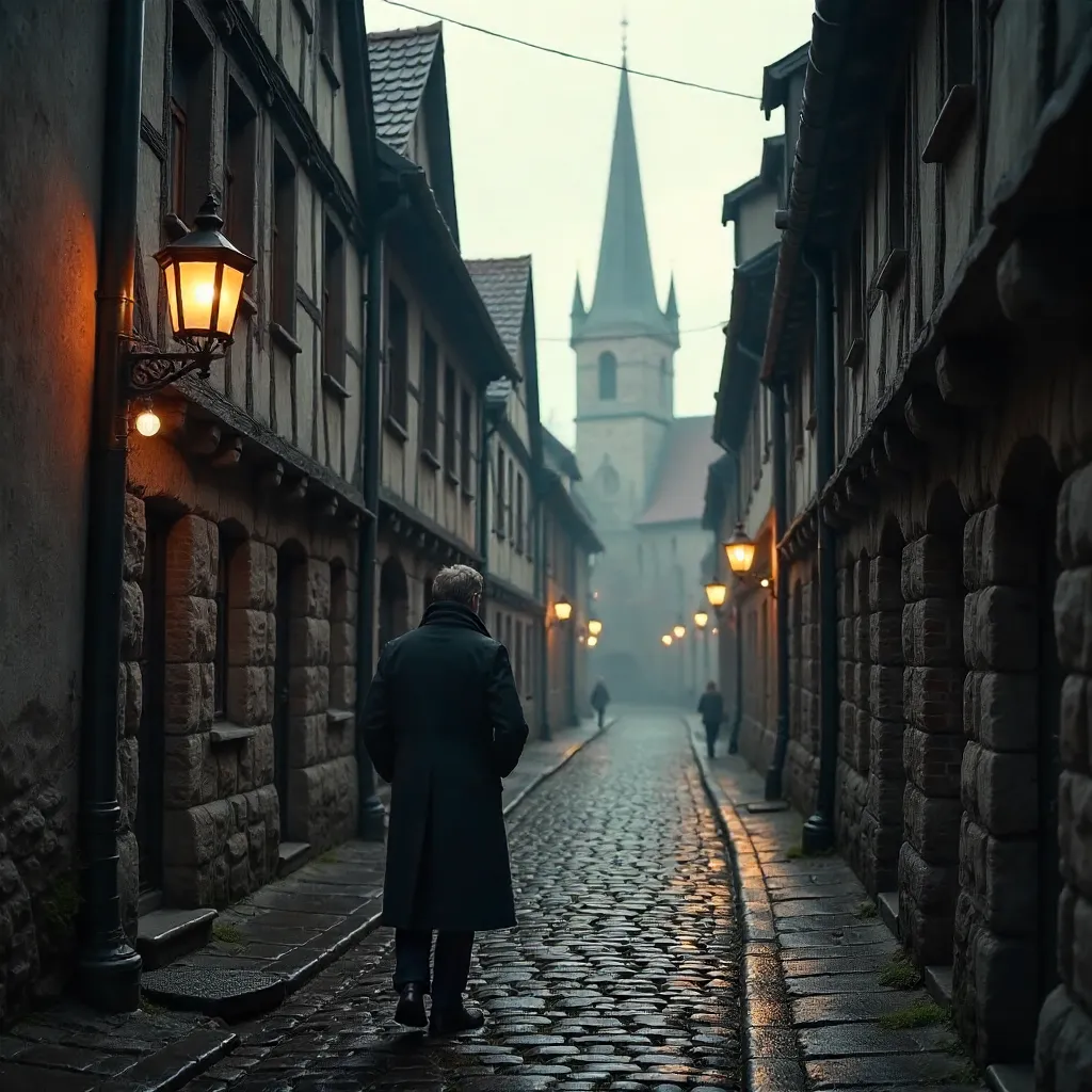 Solitary Walk Through Tallinn's Old Town