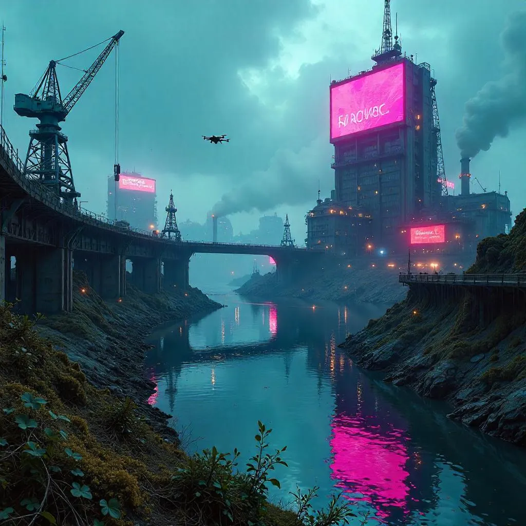 Neon Ruins of the Archipelago