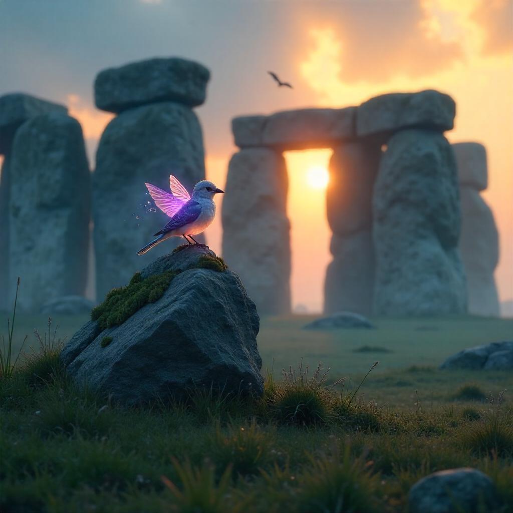 Sprite Concept Art at Stonehenge