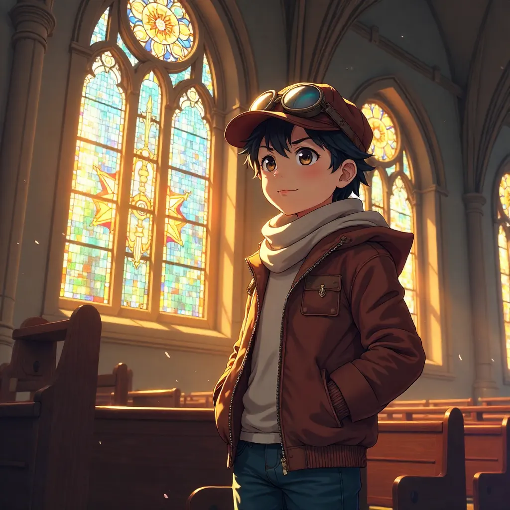 An Anime Pilot in a Sacred Chapel