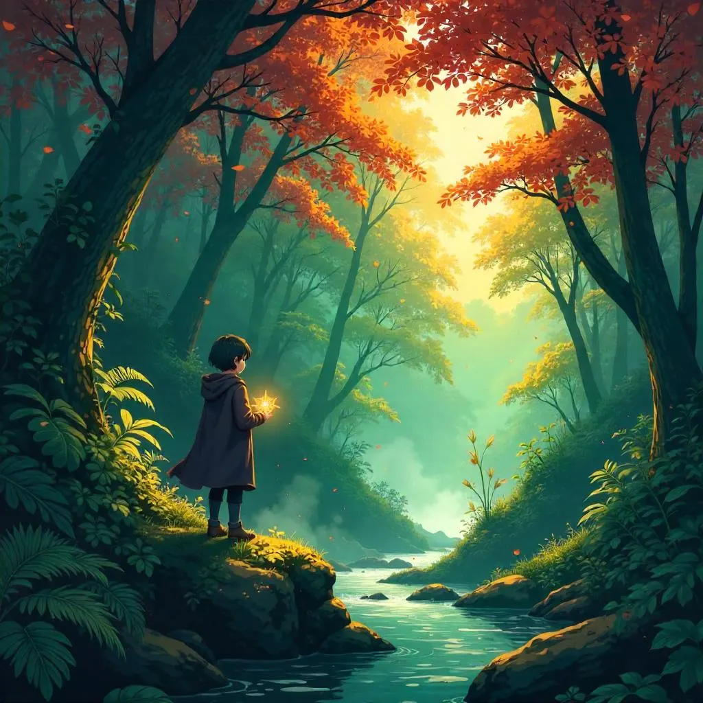 Autumn Jungle Anime: Golden Forest Adventure