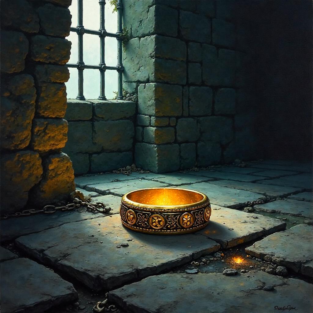Enchanted Ring in a Prison Cell