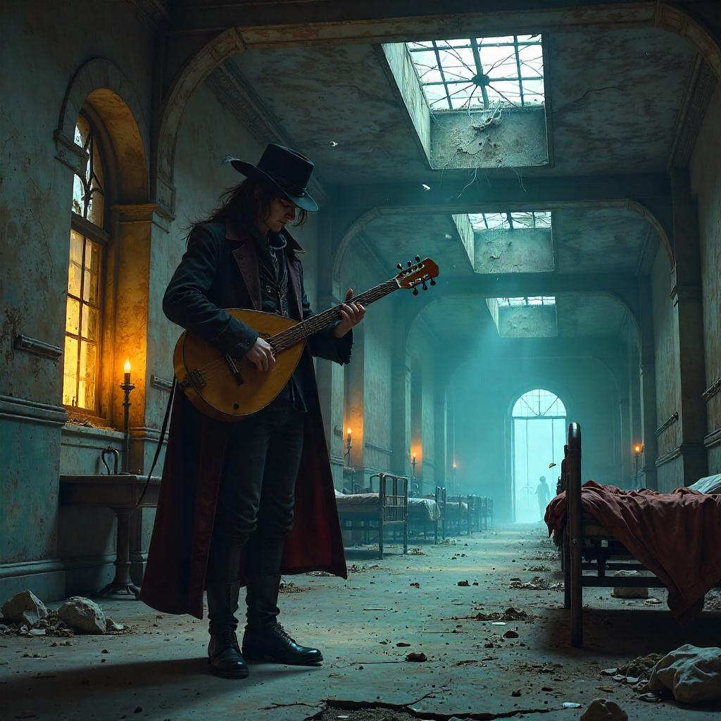 Bard in an Abandoned Asylum Concept Art