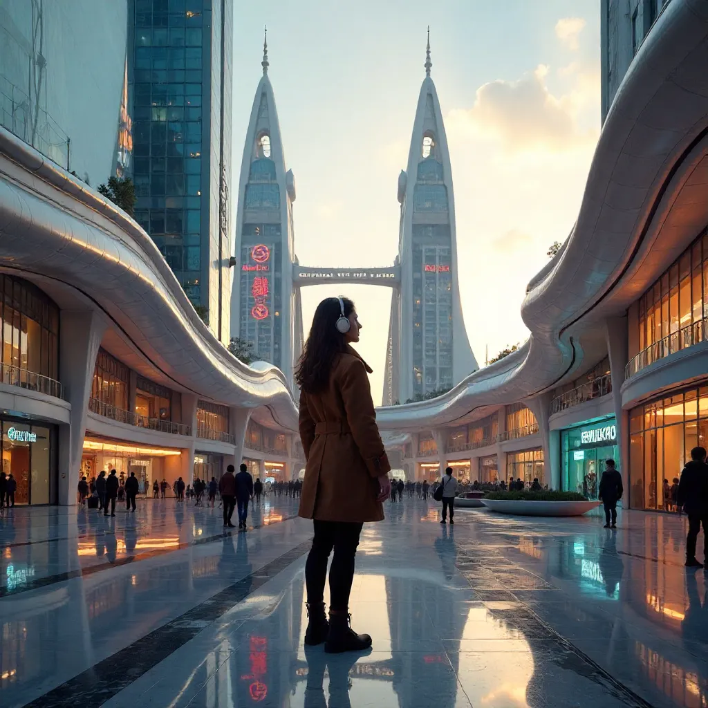 Gazing at Ankara's Futuristic Mall Architecture
