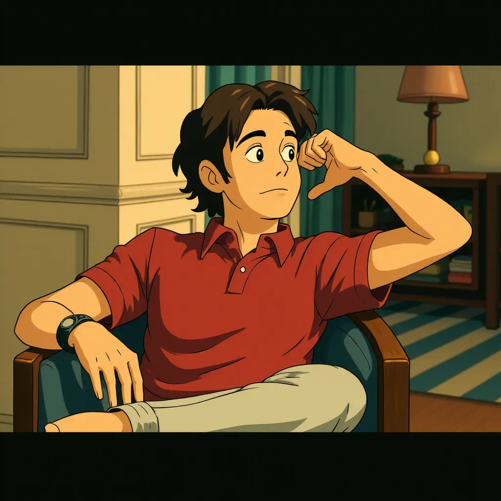 Rodrigo Santoro in Focus (2015) - Anime style