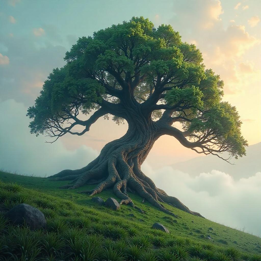 Photographic Concept Tree: Surreal Yet Realistic