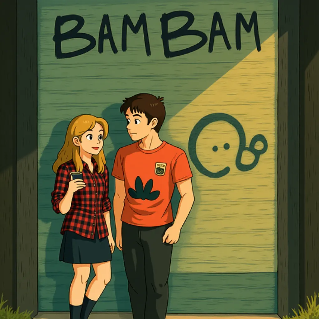 Ryan Gosling and Michelle Williams in Blue Valentine (2010) - Anime style
