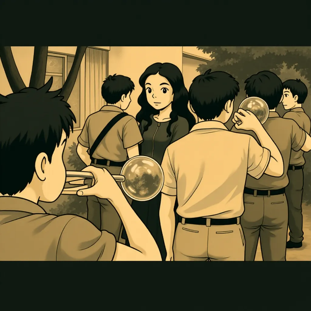 Marina de Tavira in Roma (2018) - Anime style