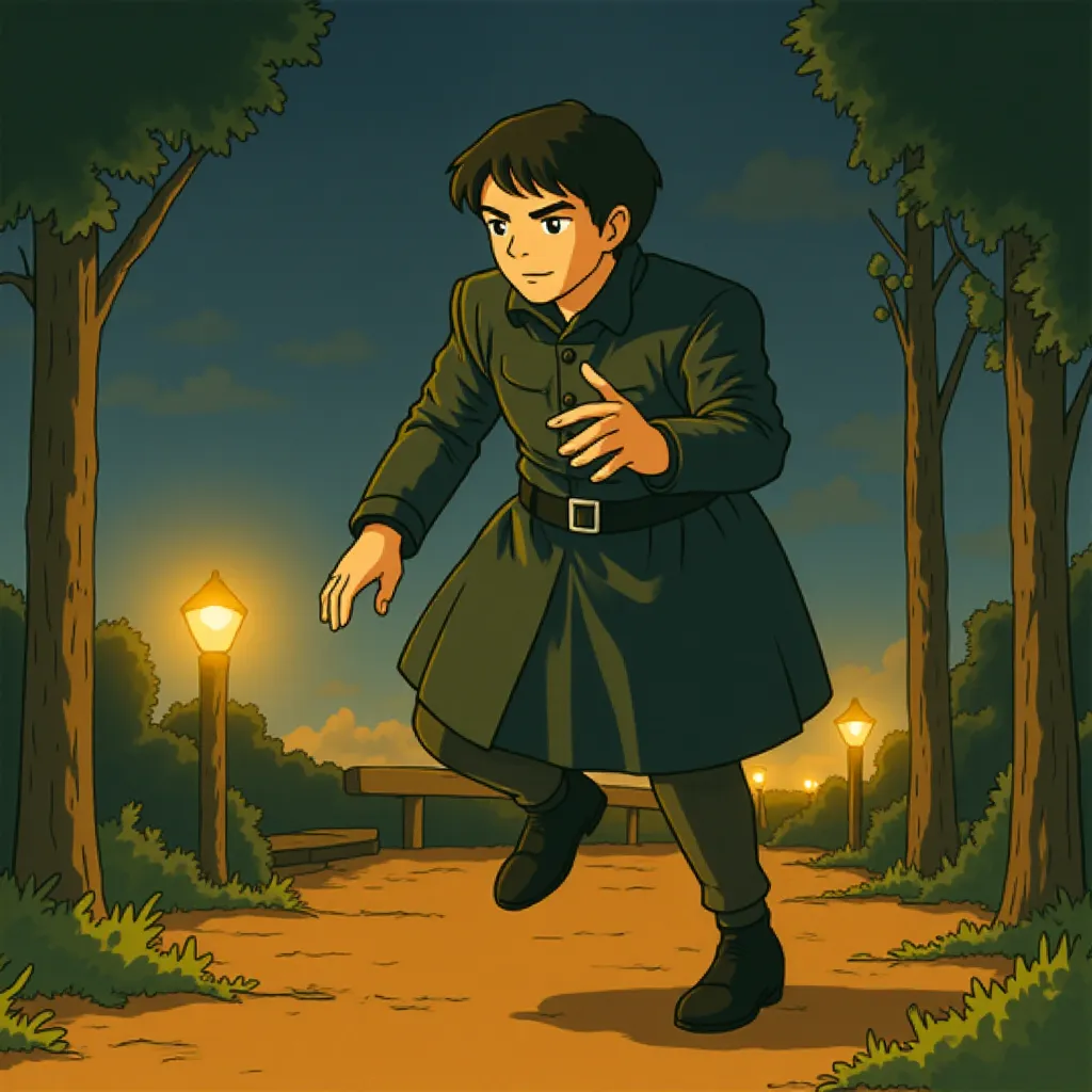 Cillian Murphy in In Time (2011) - Anime style