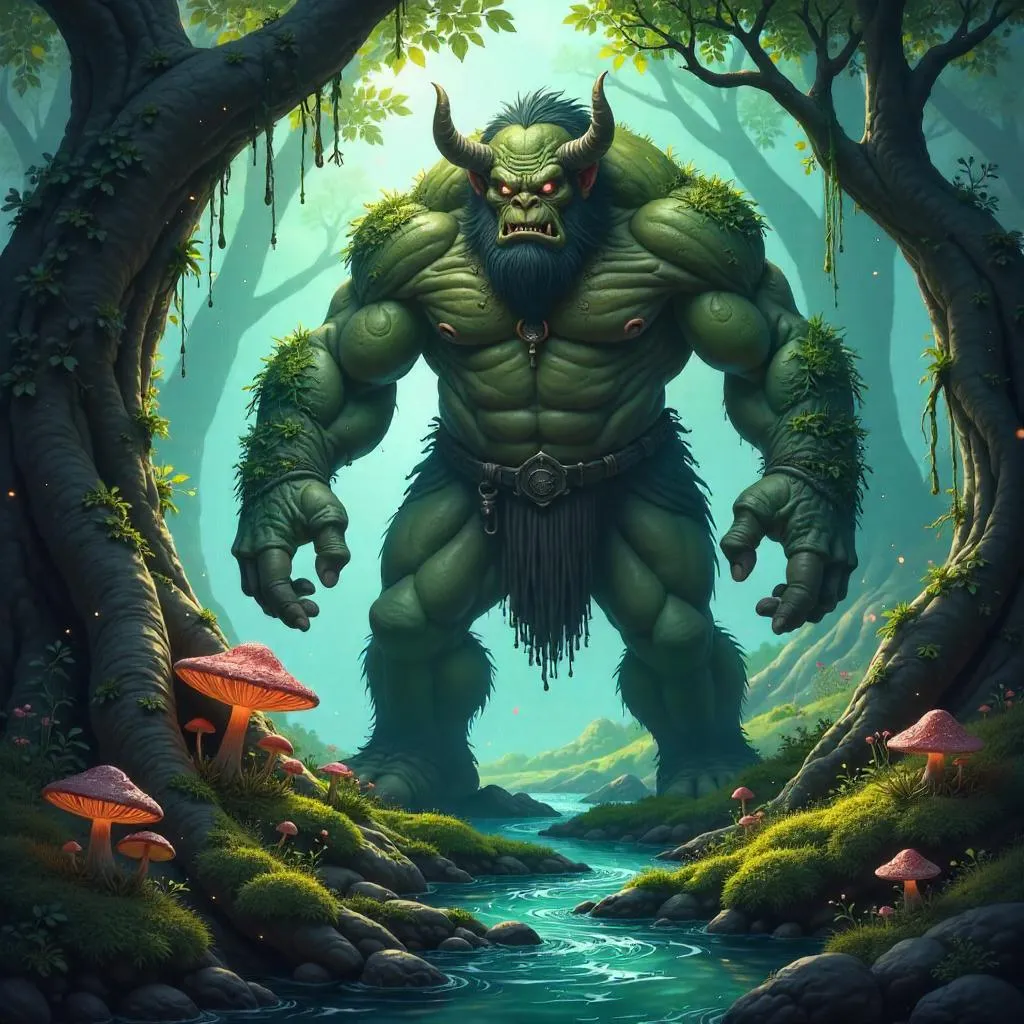 Enchanted Grove Troll - Concept Art