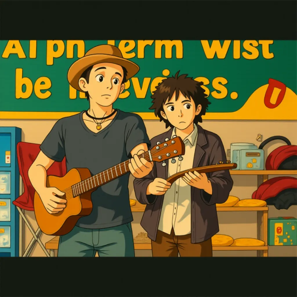 Woody Harrelson and Jesse Eisenberg in Zombieland (2009) - Anime style