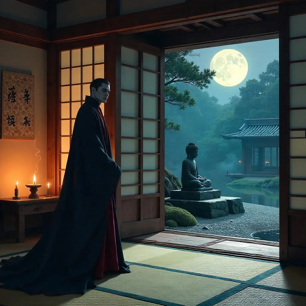 Vampire in a Zen Temple: Concept Art