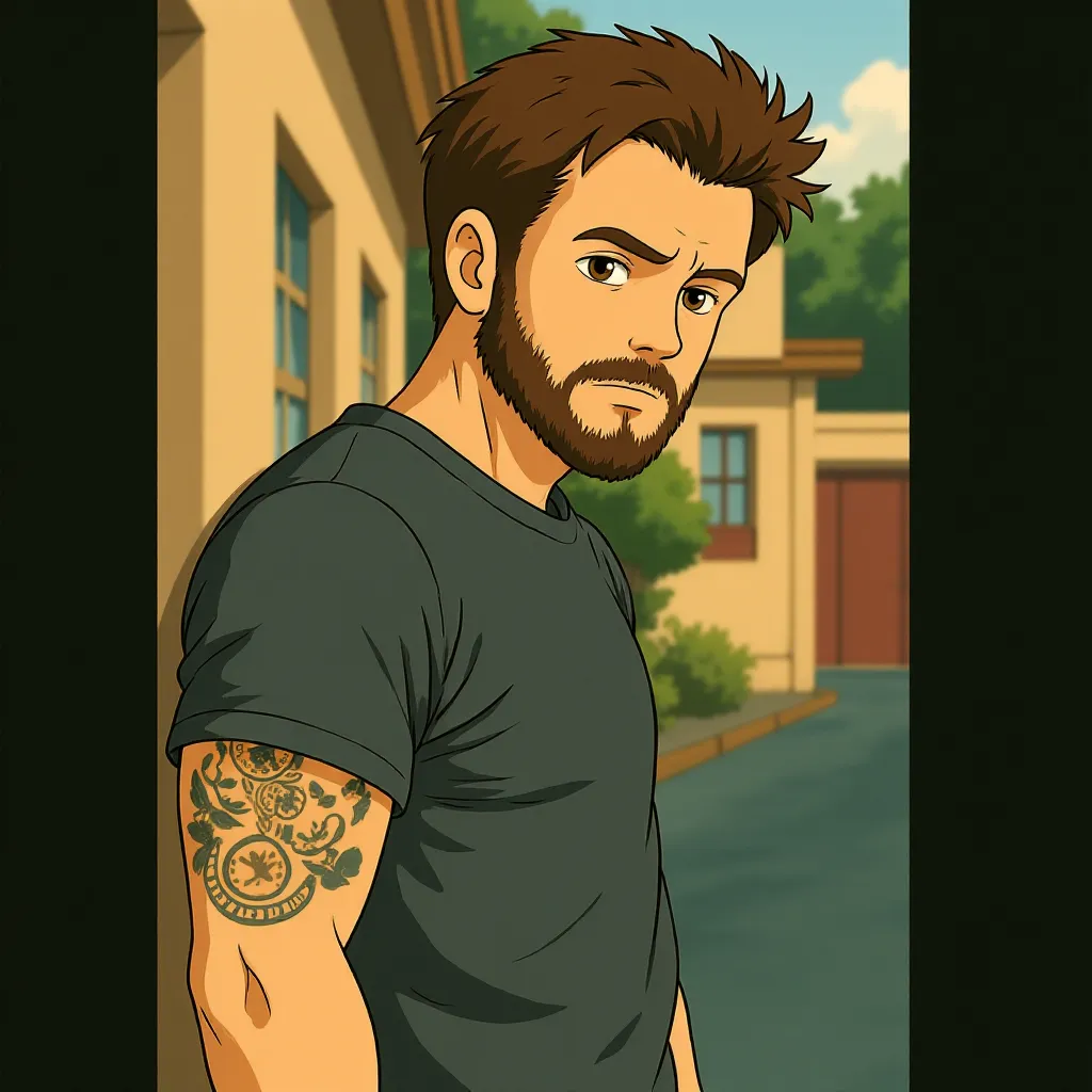 Matt Schulze in Fast Five (2011) - Anime style