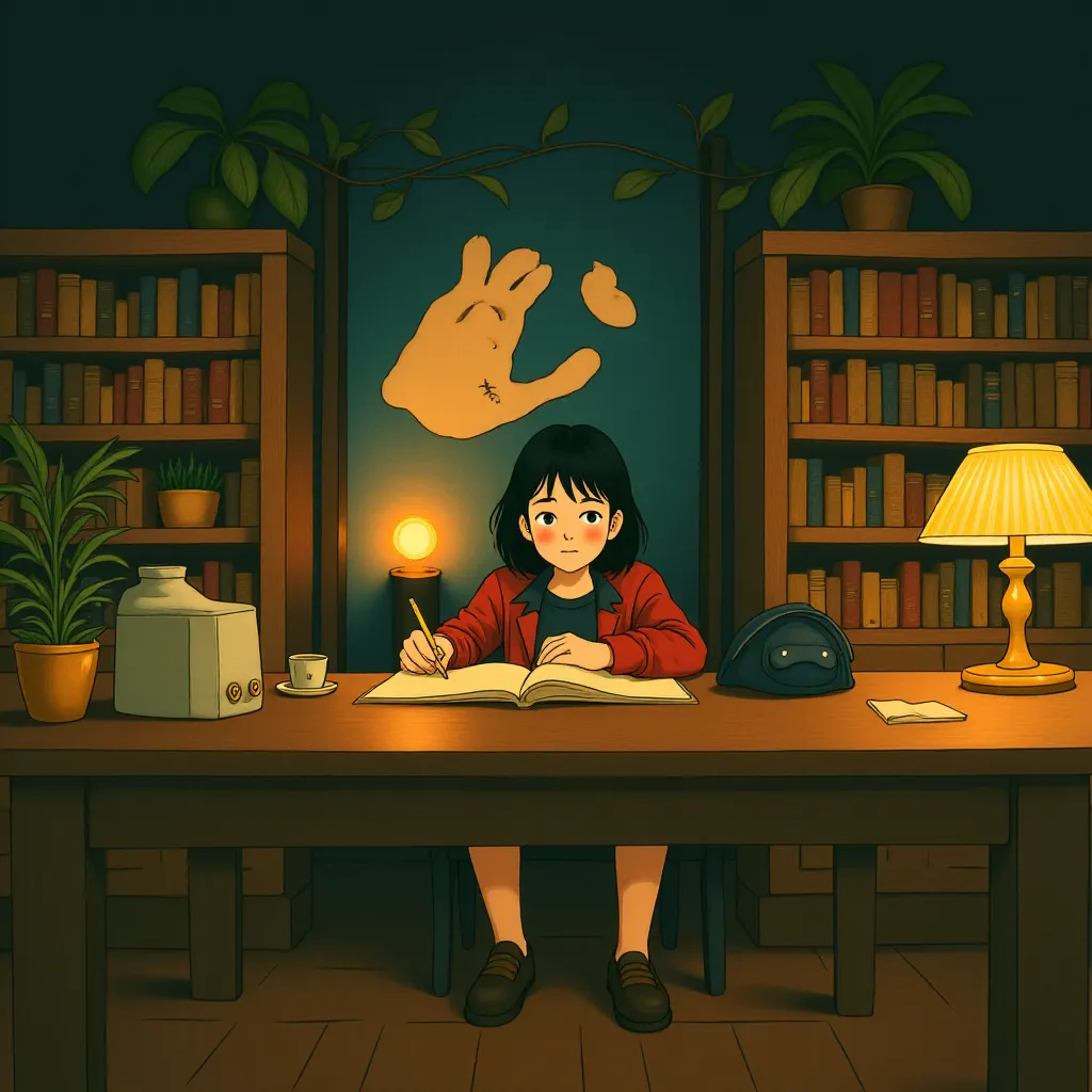 Anjelica Huston in Ballerina (2025) - Ghibli style