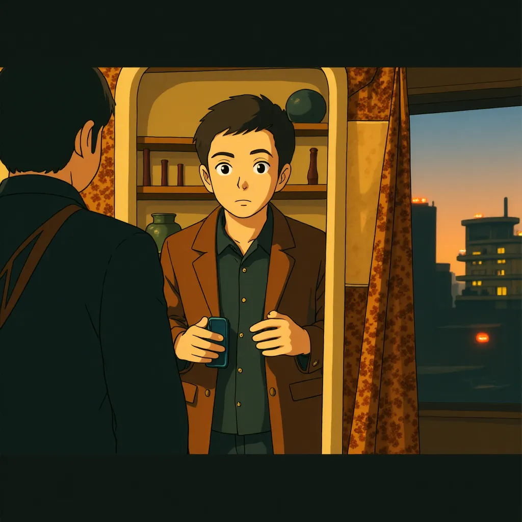Sam Rockwell in Seven Psychopaths (2012) - Anime style