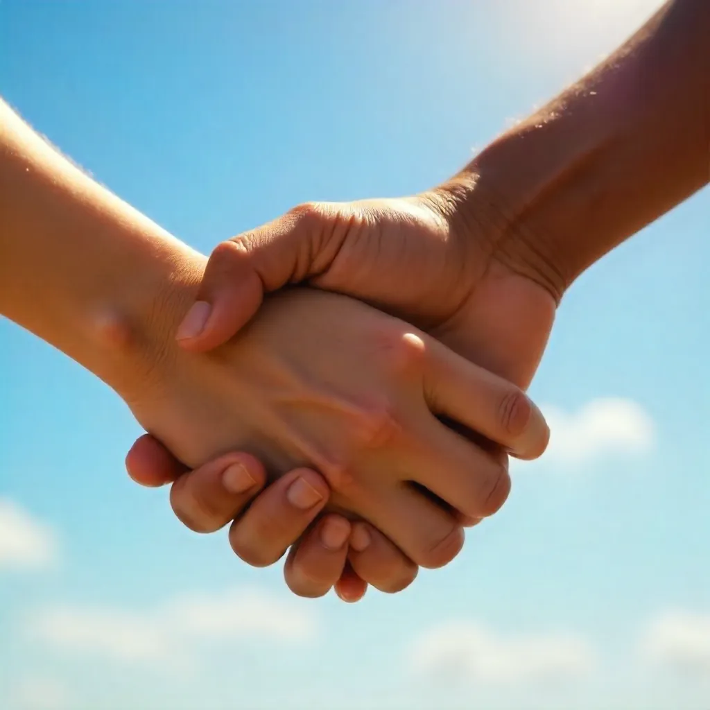 Tender Hands Under a Clear Sky