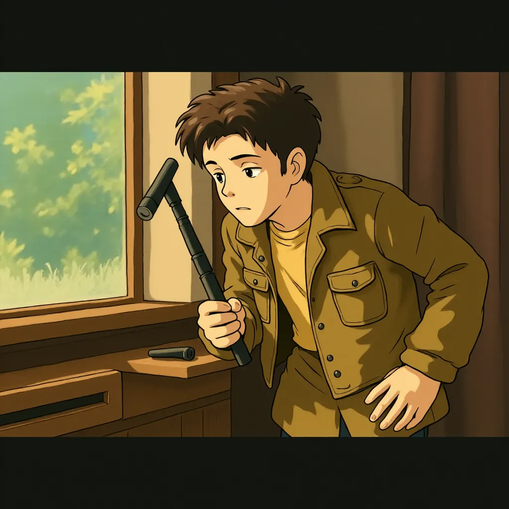 Jamie Bell in Snowpiercer (2013) - Anime style