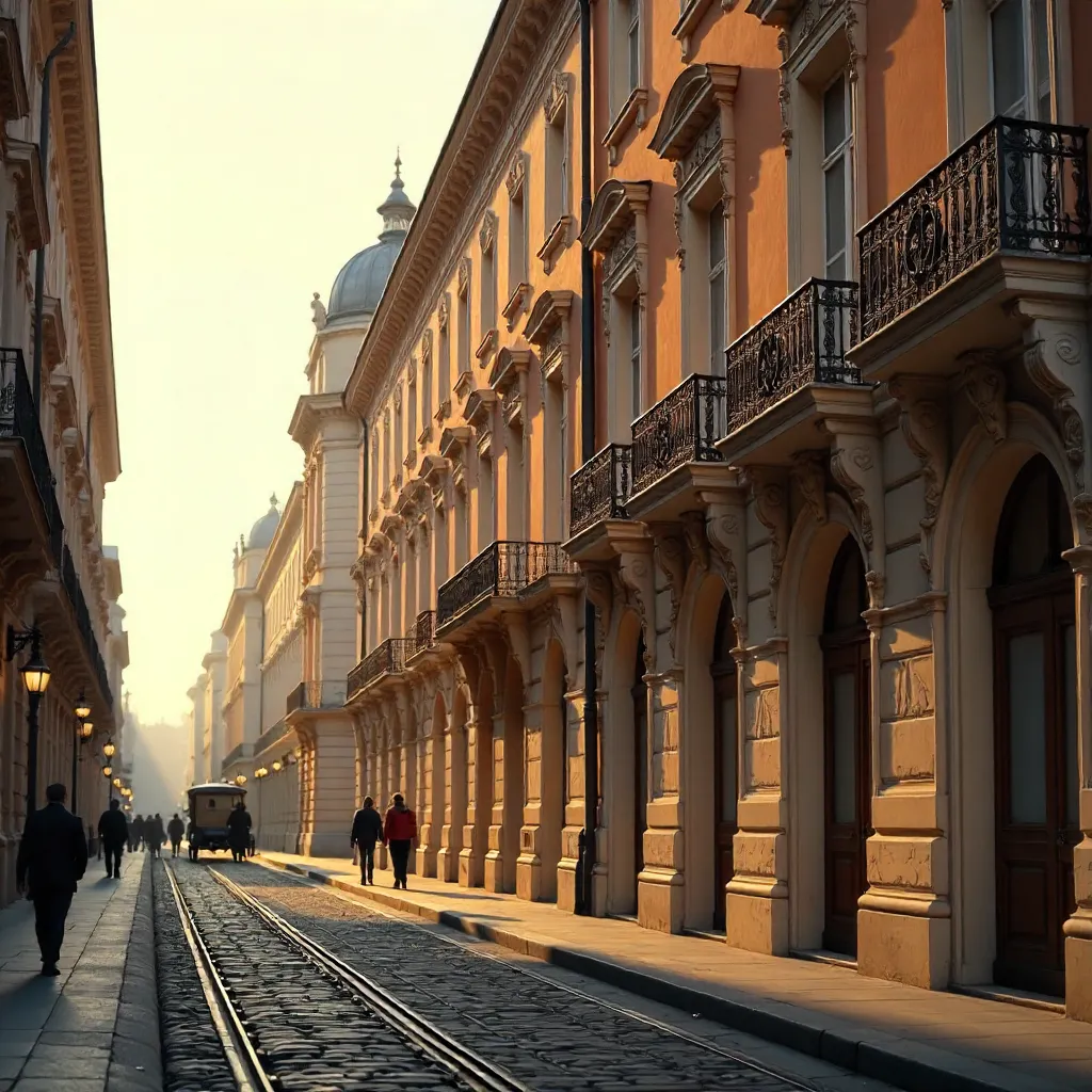 Captivating Viennese Architecture: Intricate Facades