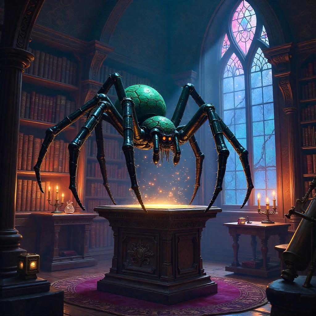 Spider in a Wizard Tower: Arcane Silk Studio