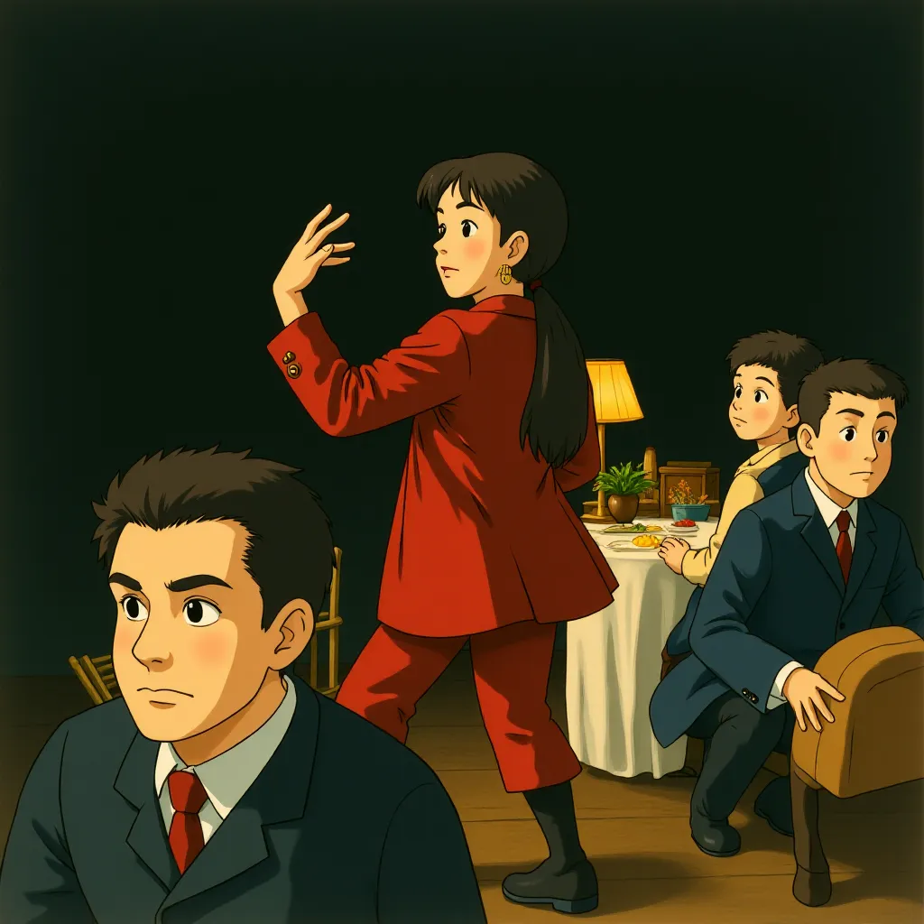 Zoe Saldaña in Emilia Pérez (2024) - Anime style