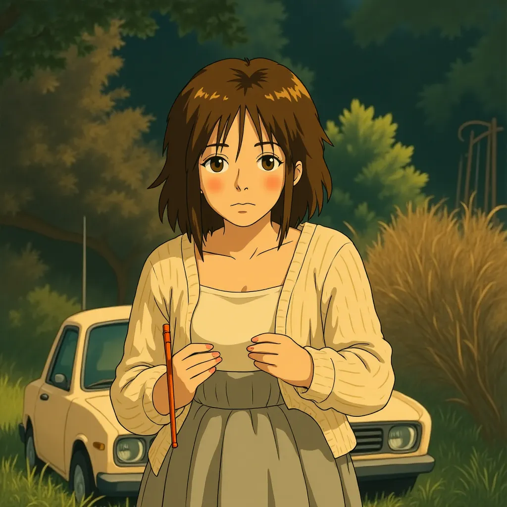 Sandra Bullock in The Lake House (2006) - Anime style