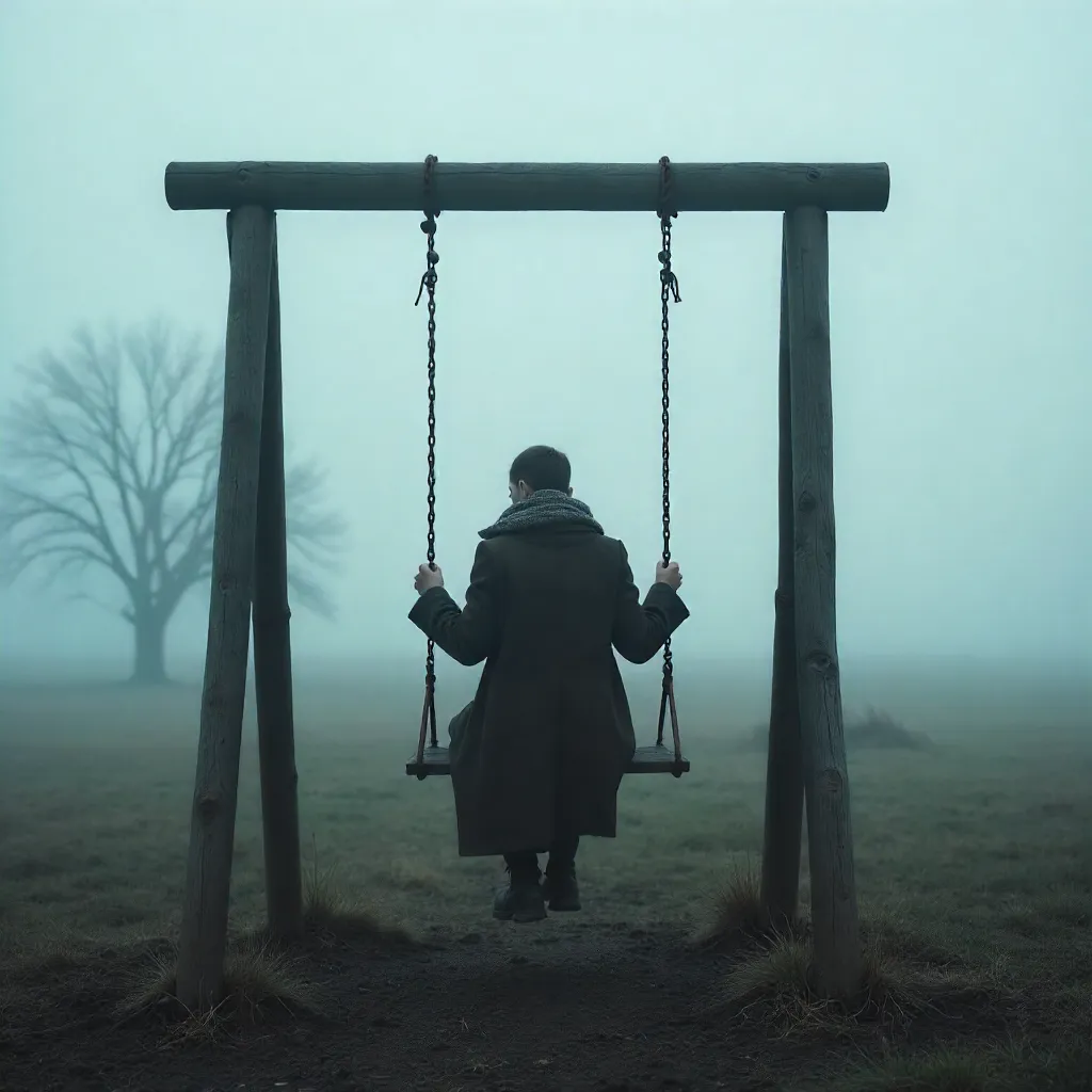 Solitary Swing in Fog