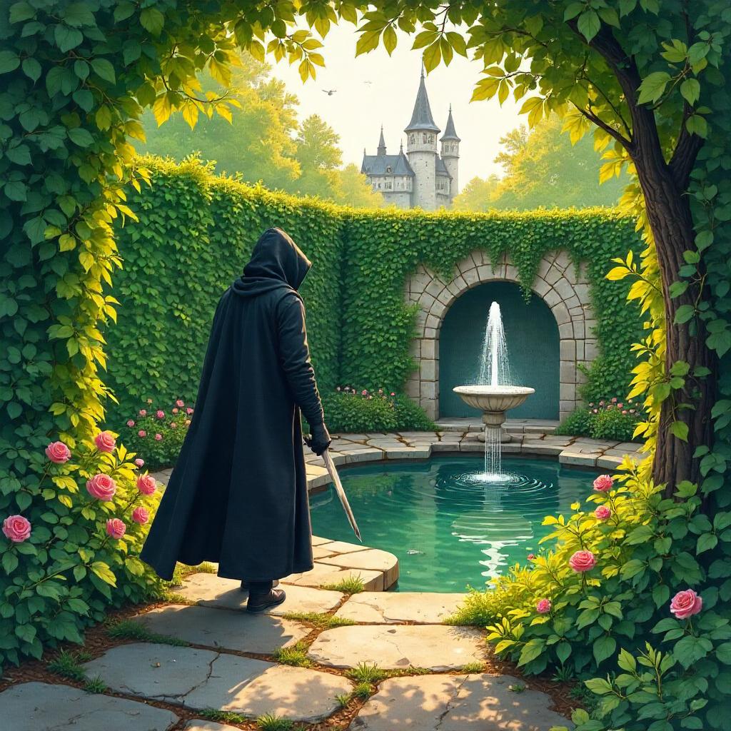 Whispers of the Assassin in Castle Gardens
