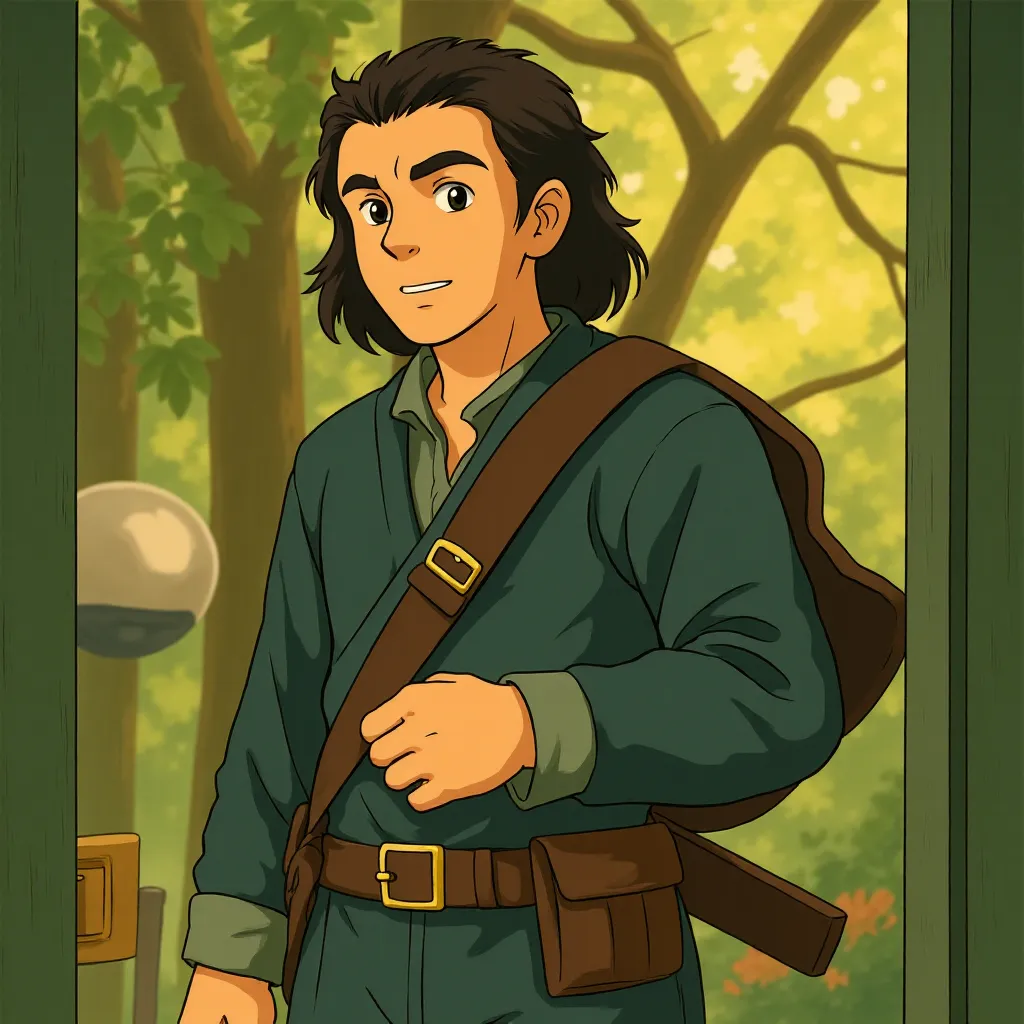 Chris Hemsworth in Snow White and the Huntsman (2012) - Anime style