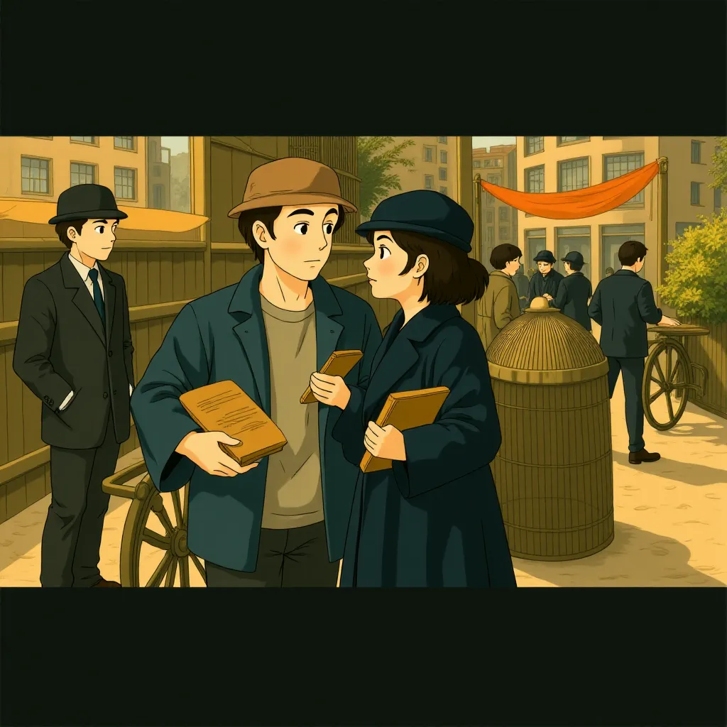 Robert Downey Jr. and Rachel McAdams in Sherlock Holmes: A Game of Shadows (2011) - Anime style