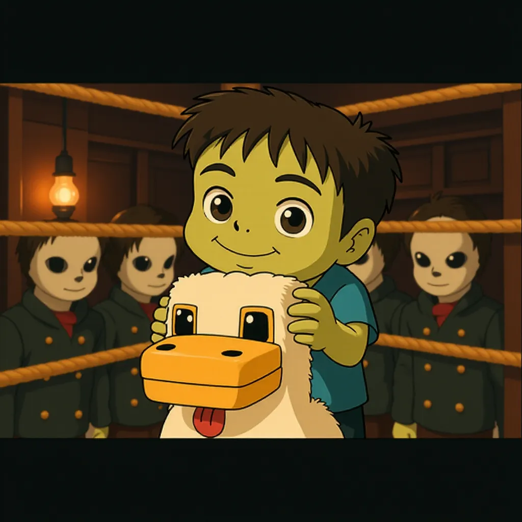 A Minecraft Movie (2025) - Ghibli style