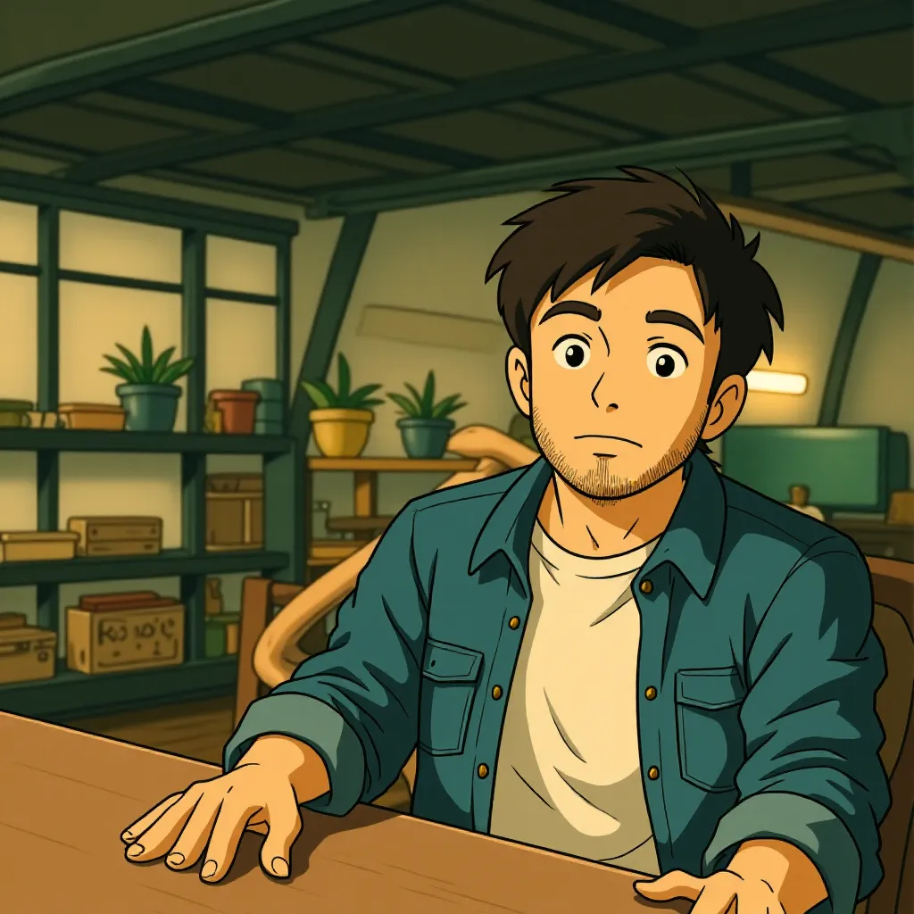 Antony Starr in The Covenant (2023) - Anime style