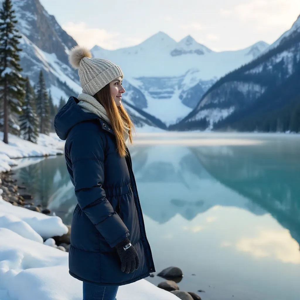 Glacial Tranquility by the Glacier Lake