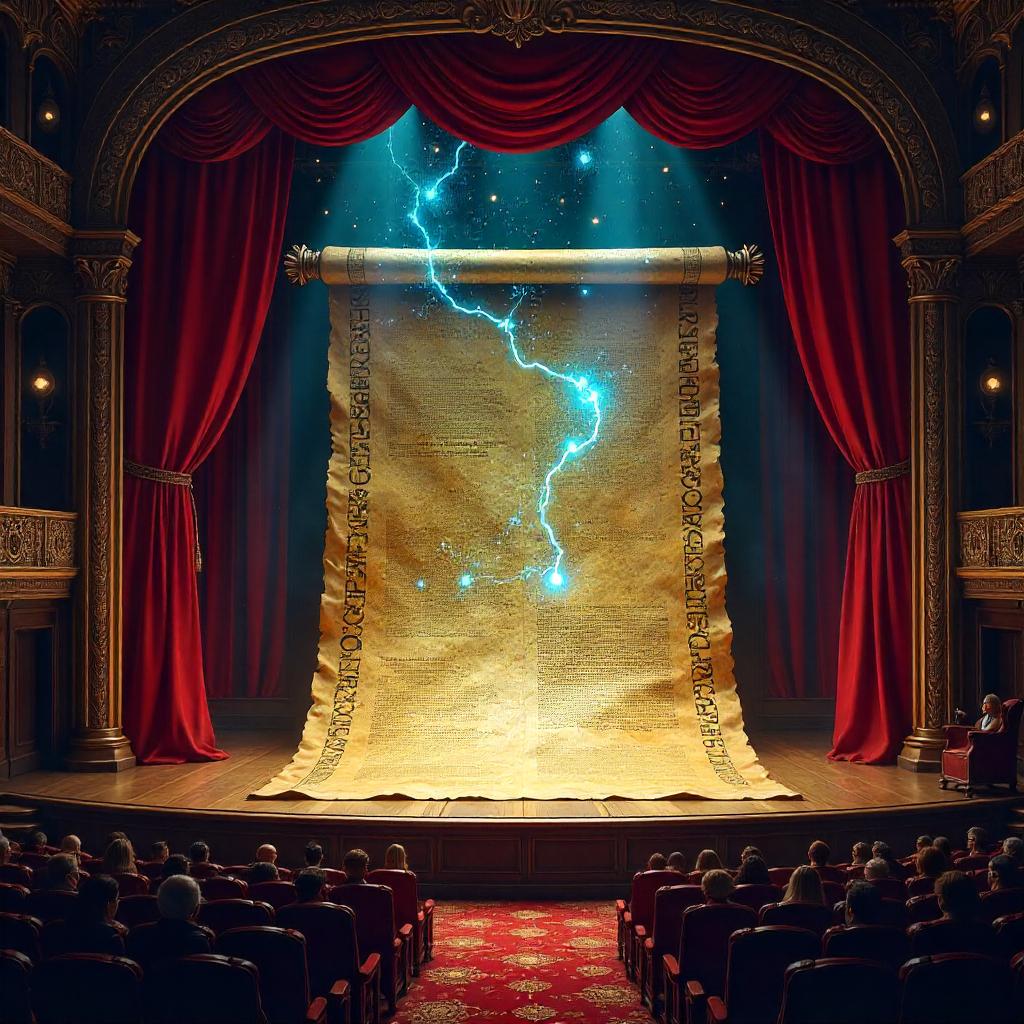 Ancient Scroll on Stage: Digital Theater