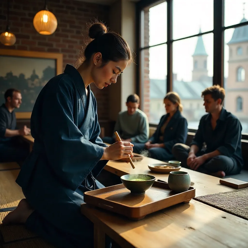 Silent Tea Moment: Japanese Matcha in a Berlin Café