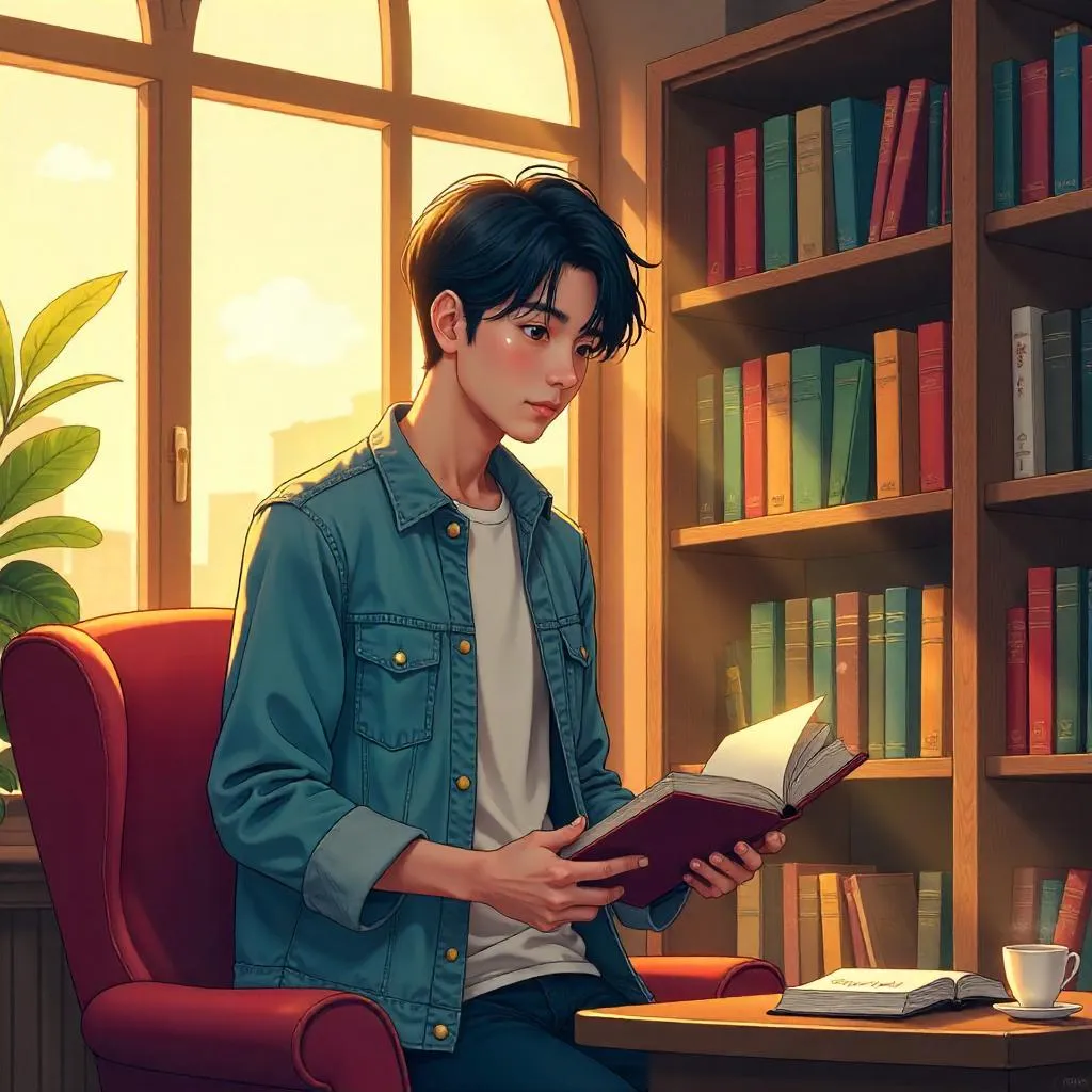 Browsing Books: Anime-Style in a Bookstore