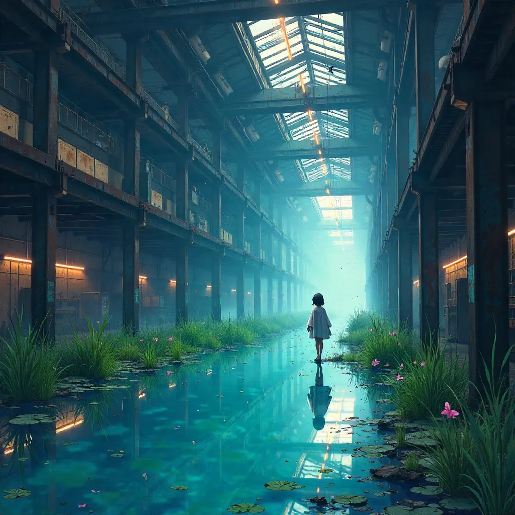 Marsh in a Warehouse: Anime Dreamscape