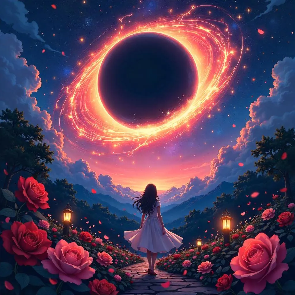 Black Hole in a Rose Garden: Anime Dreamscape