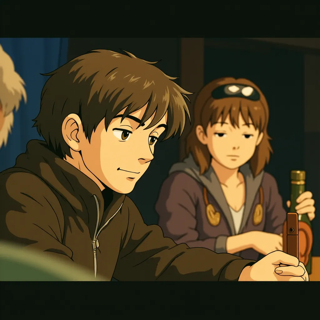 John Hawkes in Everest (2015) - Anime style