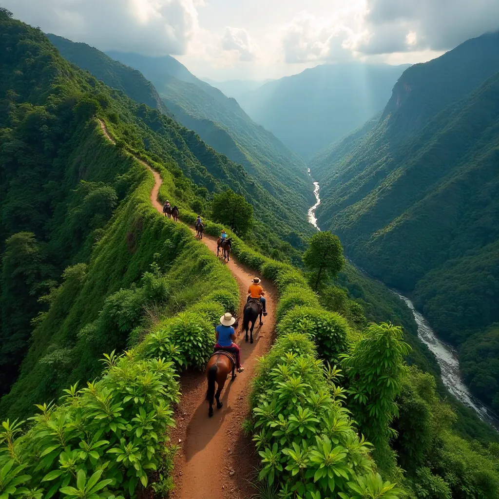 Aerial Riders Across Mindanao's Lush Mountains